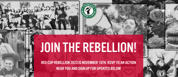 Starbucks Union Plans 'Red Cup Rebellion' Walkout; REI Accused of Unfair Labor Practices