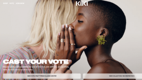 KIKI World is a community-driven commerce platform that allows consumers to vote on which beauty products are manufactured.