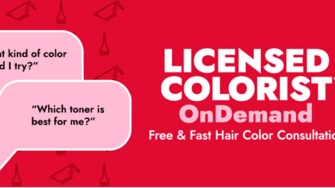 Sally Beauty is offering free online consultations with hair coloring experts.