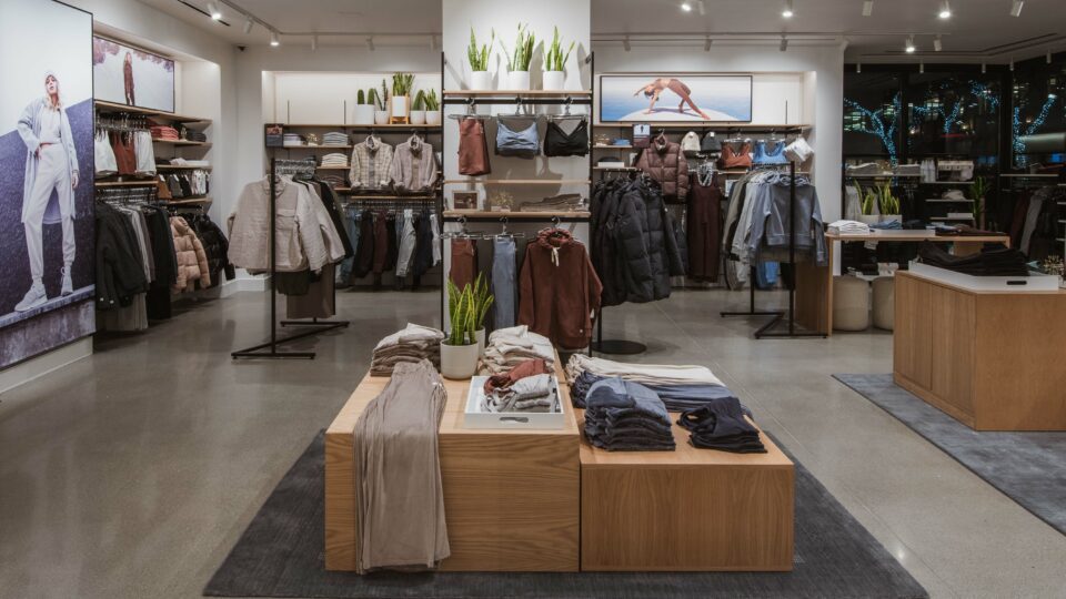 New Vuori store on Manhattan's Upper East Side.