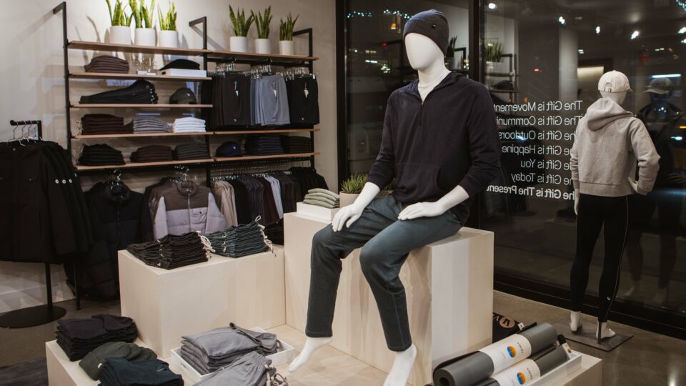 New Vuori store on Manhattan's Upper East Side.