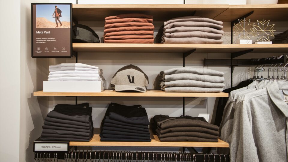 New Vuori store on Manhattan's Upper East Side.