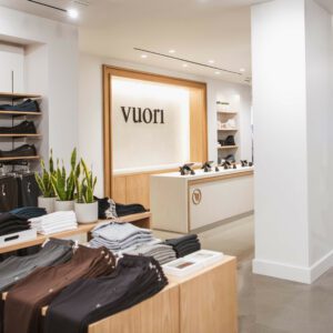 New Vuori store on Manhattan's Upper East Side.