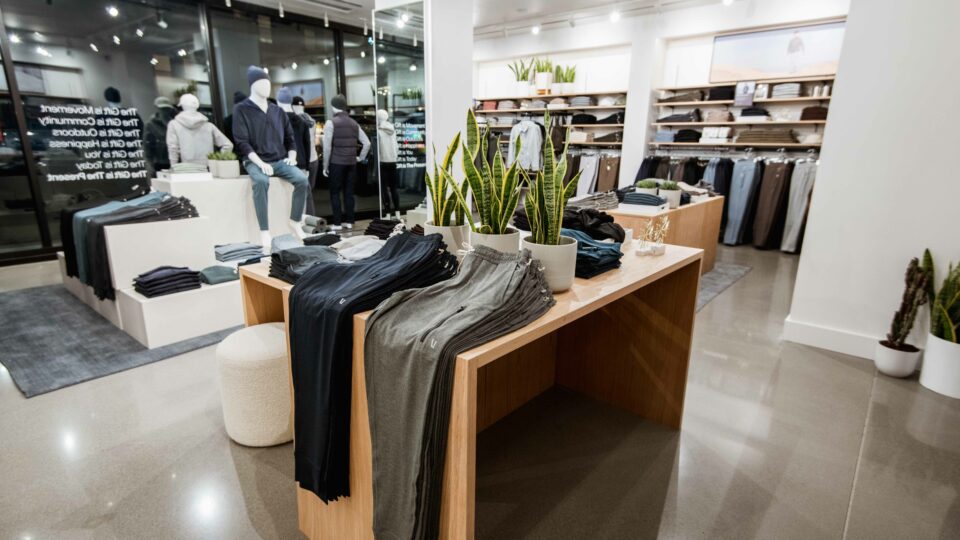 New Vuori store on Manhattan's Upper East Side.