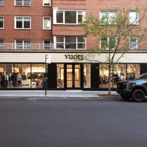 New Vuori store on Manhattan's Upper East Side.