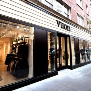 New Vuori store on Manhattan's Upper East Side.