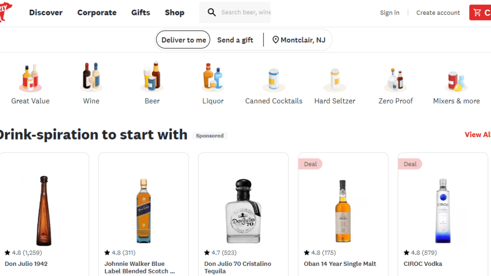 Uber is shutting alcohol delivery app Drizly.