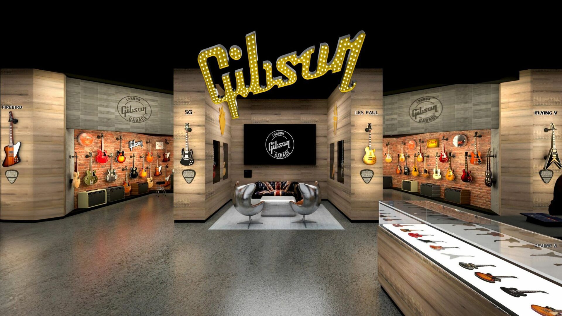'London Calling' Gibson Garage Opens Second Location in the UK