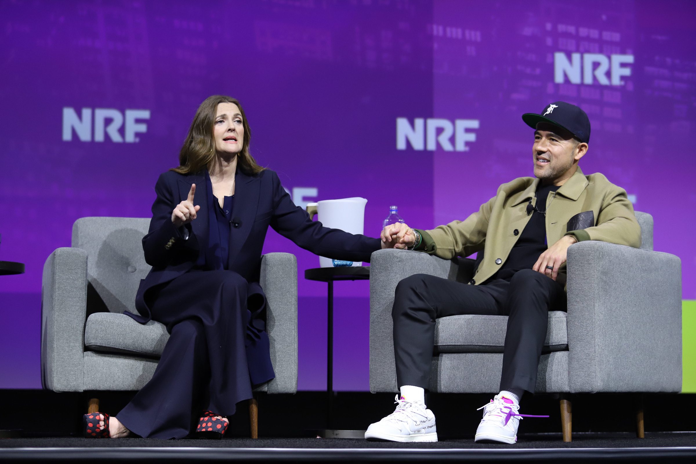 During the NRF Big Show, Drew Barrymore shared the lessons she has learned growing the Beautiful by Drew Brand, which is sold exclusively at Walmart.