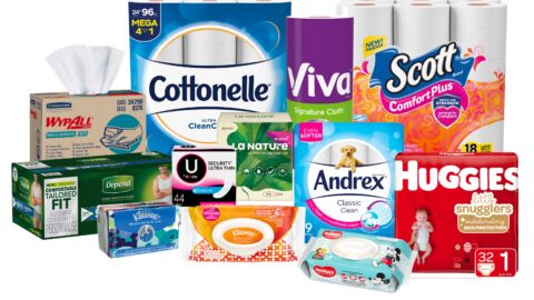 Kimberly-Clark products are used by one-third of the world's population.