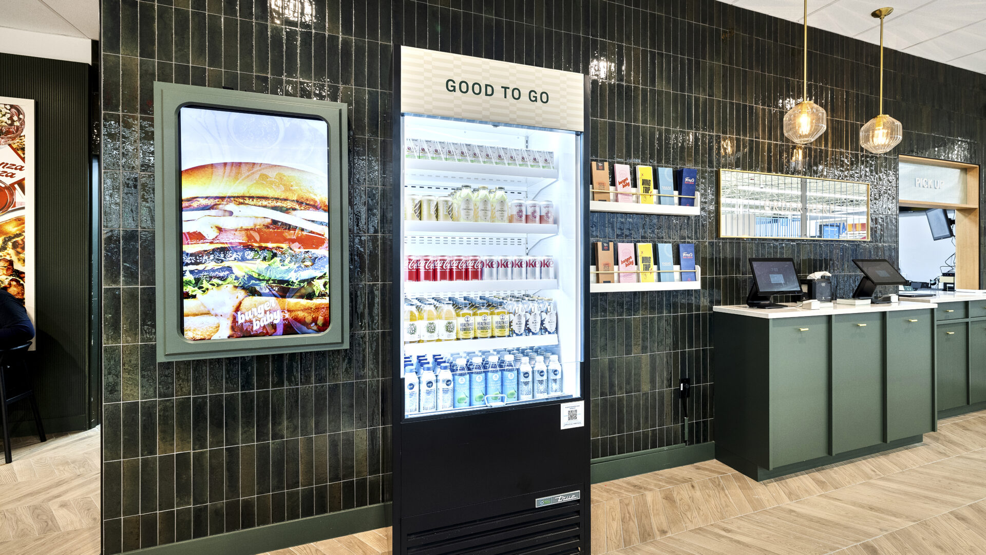 Wonder food hall in the Quakertown, Penn. Walmart