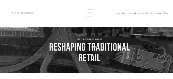 Digital Brands Group Gets Physical to Clear Excess Inventory