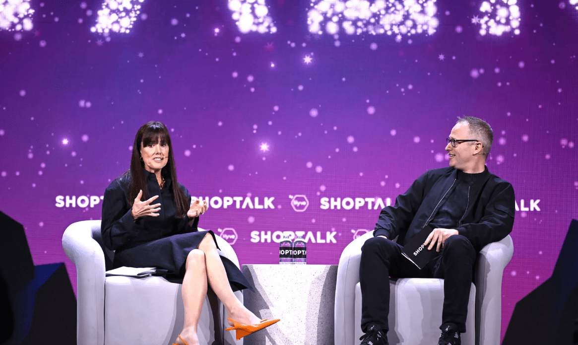 Maria Renz, Global Head of Commerce at Google in a keynote session at Shoptalk.