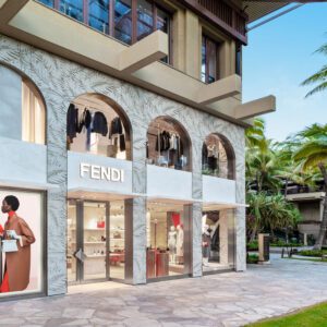 Fendi has relocated and upgraded its boutique at the Waikiki Royal Hawaiian Center in Honolulu to feature luxurious and modern Italian touches.