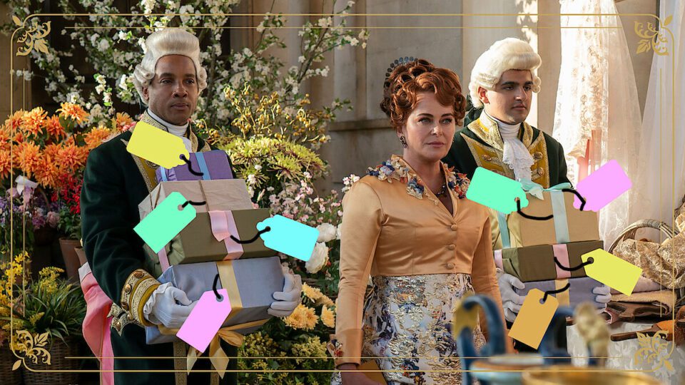 Scene from Bridgerton season 3 on netflix
