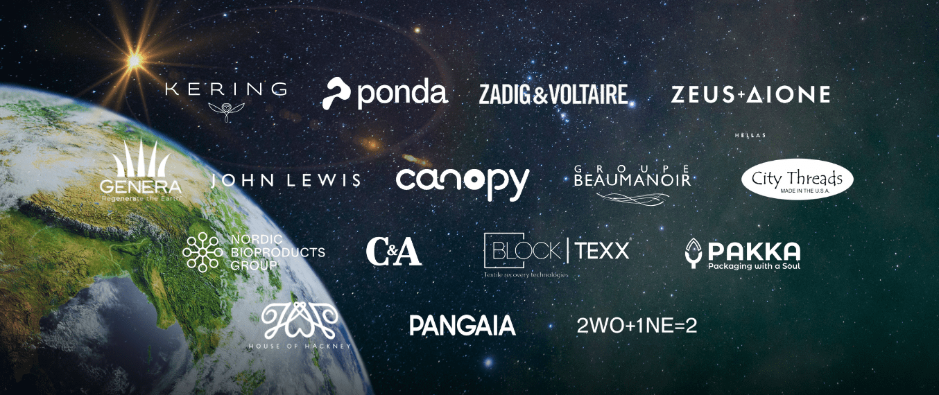 List of partners signed on the Canopy commitment to protect forests.