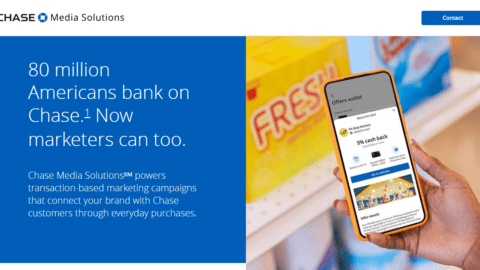 Chase has launched a retail media network.