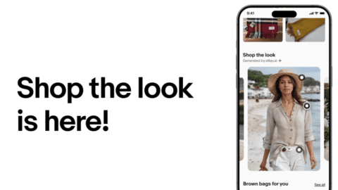 Ebay's new Shop the Look tool uses AI to help shoppers find new fashion.