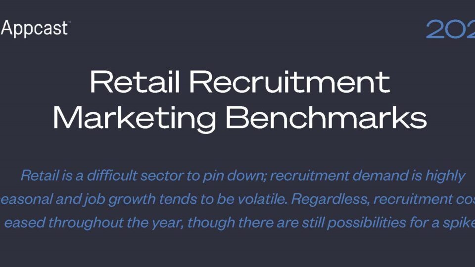 65% of Retail Employment Applications Made on Mobile Devices 