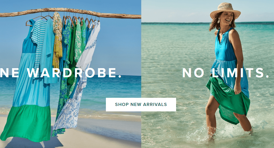 New J.Jill campaign and strategy - One Wardrobe. No Limits.