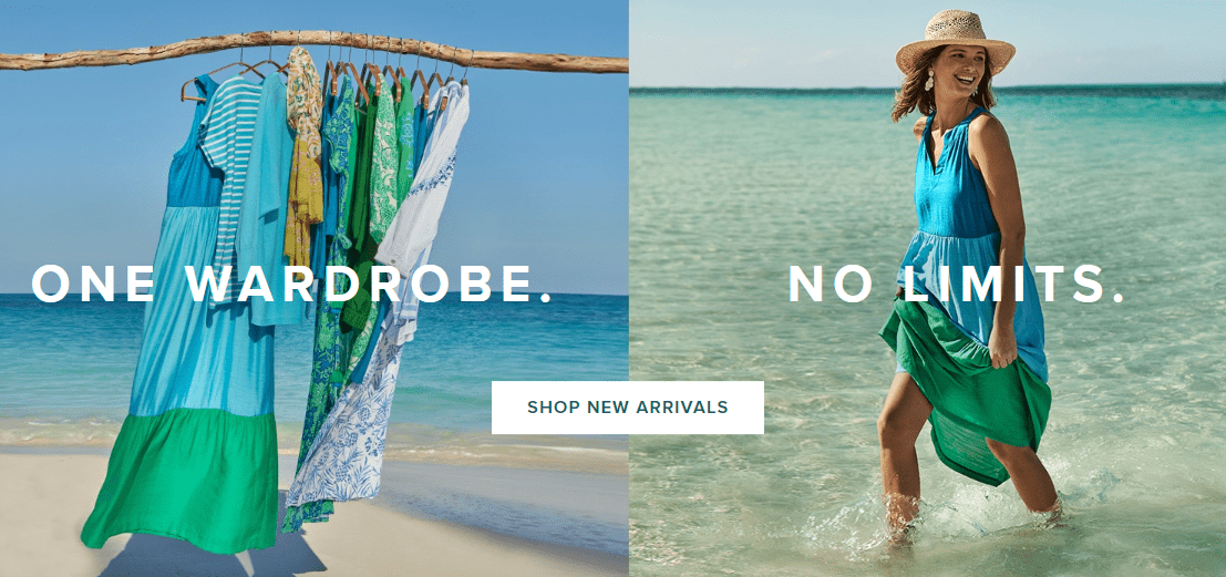 New J.Jill campaign and strategy - One Wardrobe. No Limits.