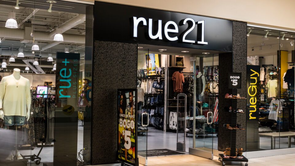 Rue21 has filed for bankruptcy, again.