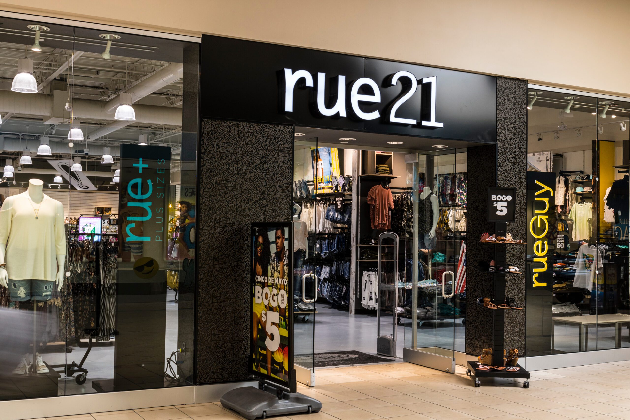 Rue21 has filed for bankruptcy, again.