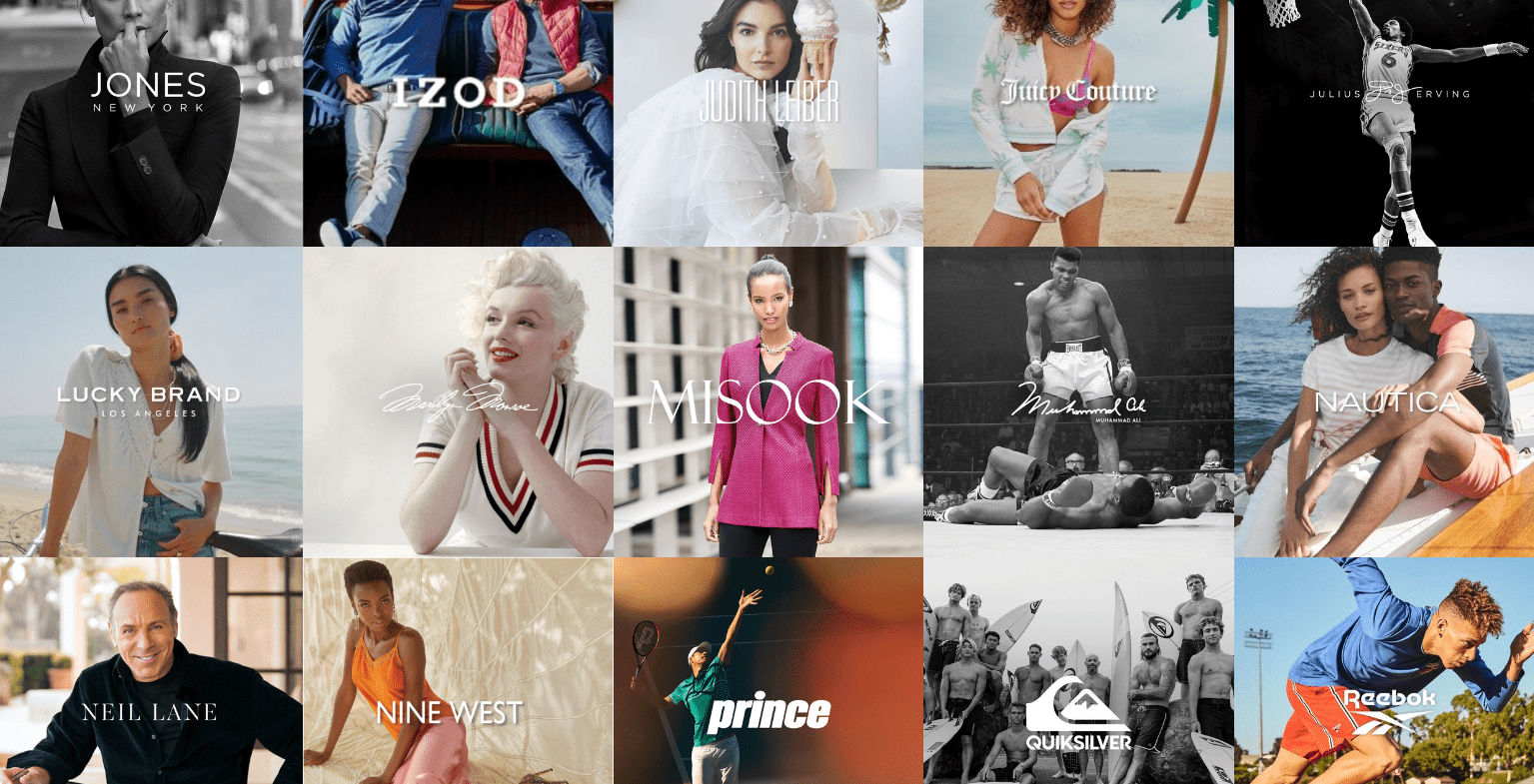 Authentic Brands Group home page, Simon has sold its share in the company.