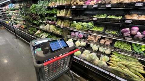 A Caper Cart at ShopRite in New Jersey.