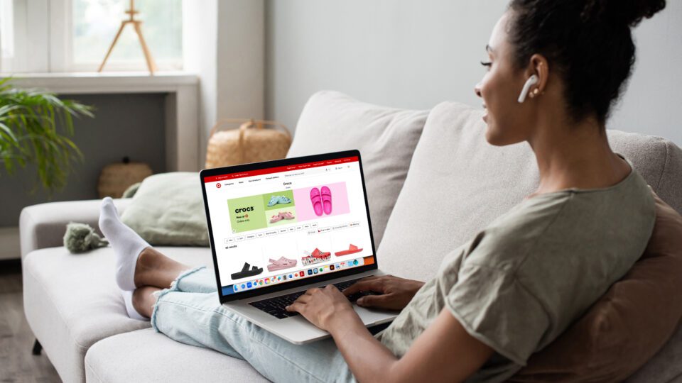 A shopper browses the Target Plus marketplace.