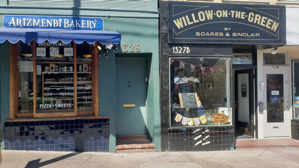 Willow on the Green in San Francisco specializes in British cheese and accompaniments.