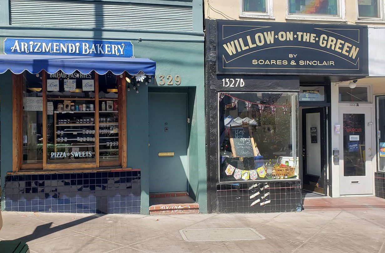Willow on the Green in San Francisco specializes in British cheese and accompaniments.