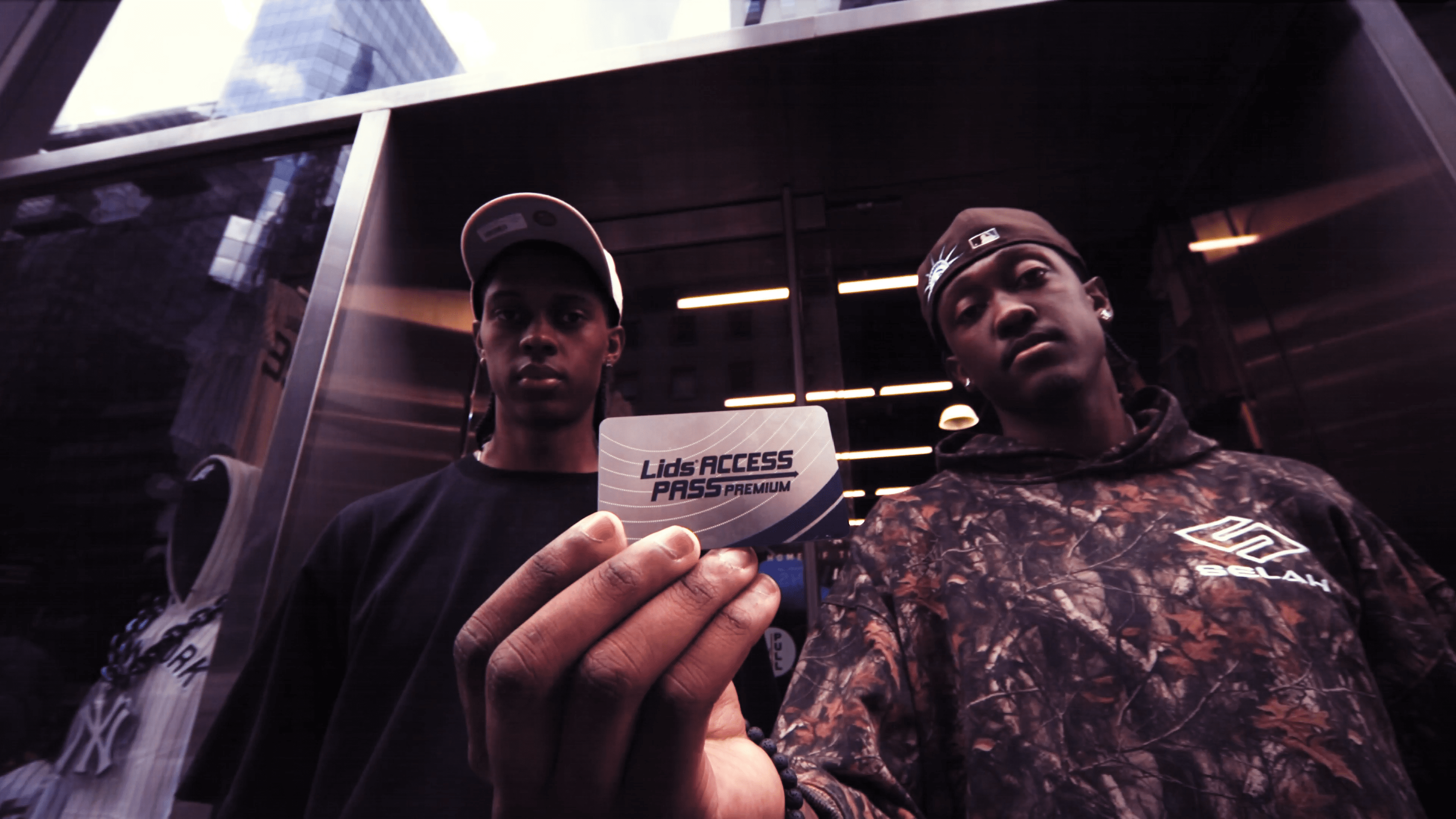 NBA brothers Jalen and Cody Williams star in a new Lids campaign to promote the new Access Pass loyalty program.