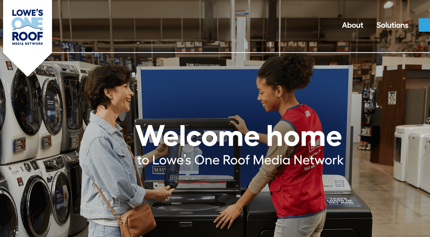 Lowe's retail media network has added in-store audio from Vibenomics.