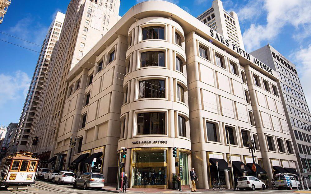 The Saks Fifth Avenue in San Francisco's Union Square.
