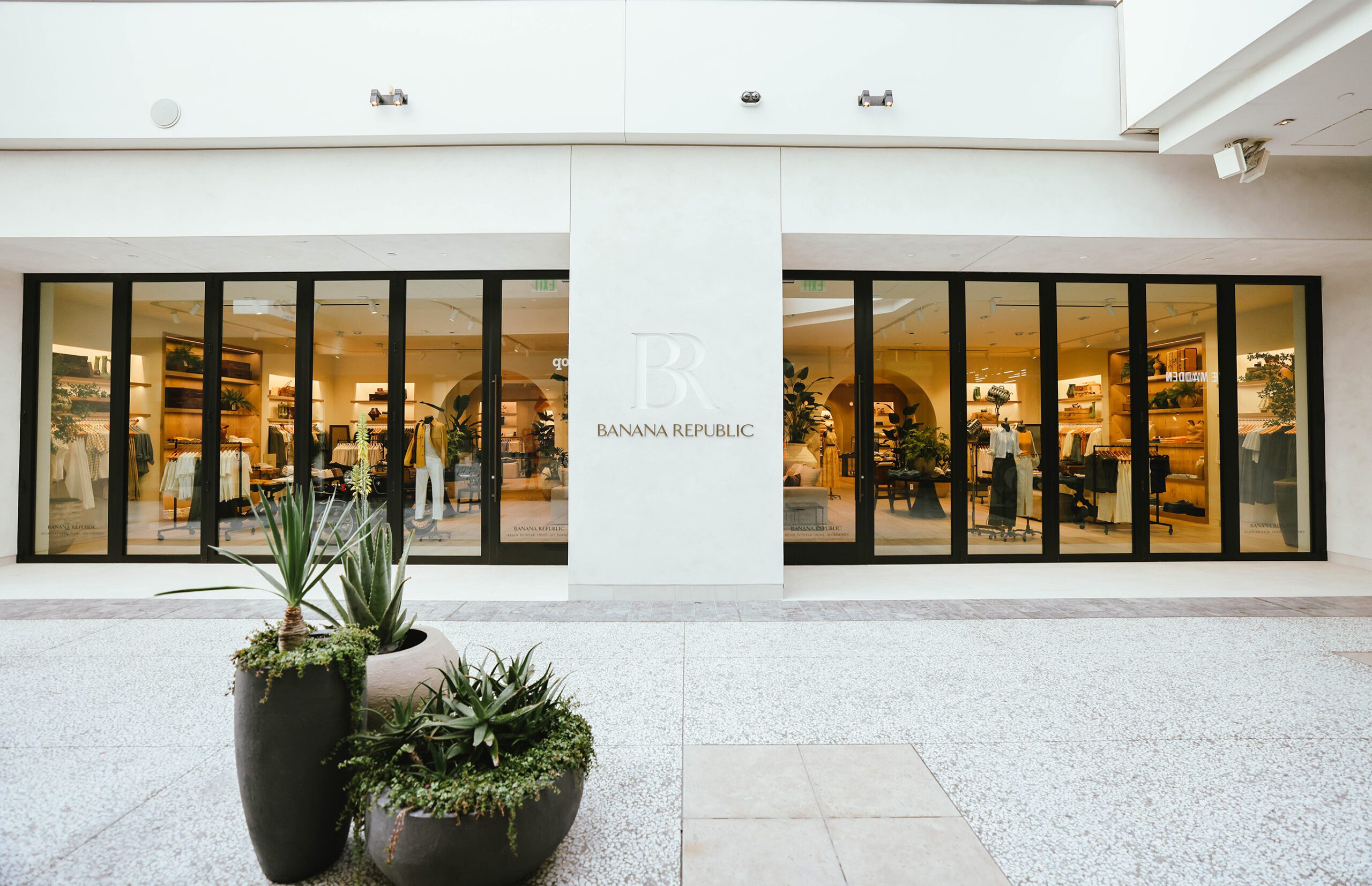 The new Westfield Century City Banana Republic store.