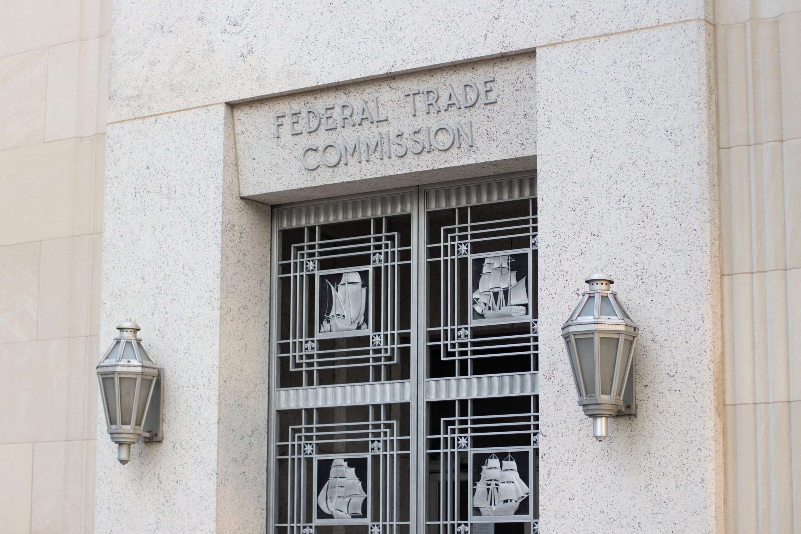 Federal Trade Commission (FTC) office front.