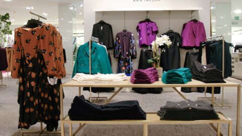 Ann Taylor shop-in-shop at Hudson's Bay in Canada.