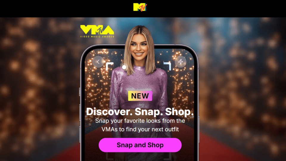 Paramount's MTV VMAs were fully shoppable thanks to its partnership with Shopsense.
