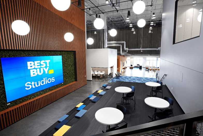 Inside the Best Buy Studios space for developing bespoke tech content.