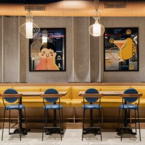 United Coffee House Rewind in Faridabad, India.