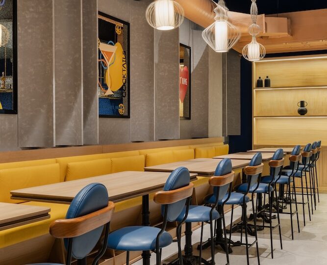 United Coffee House Rewind in Faridabad, India.