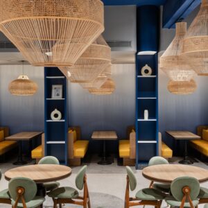 United Coffee House Rewind in Faridabad, India.