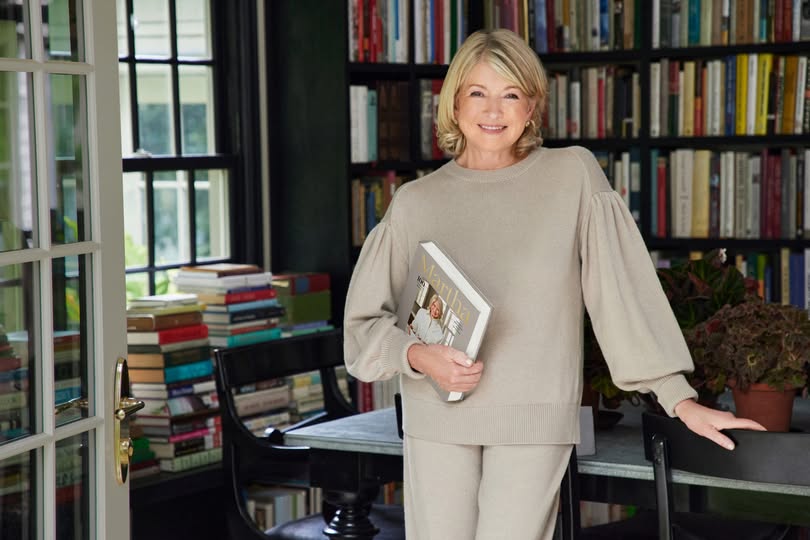 Martha Stewart has just published her 100th book.
