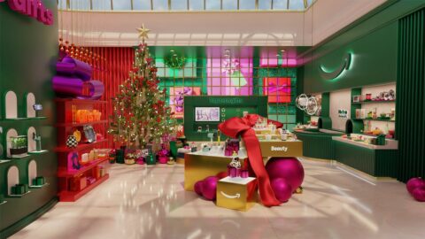 Inside the new Amazon virtual Holiday Shop.