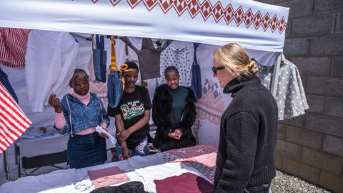 Olivela CEO Stacey Boyd joined Sentebale, one of the organizations taking part in the new Women’s Empowerment Fund, on a mission trip to Africa earlier this year.