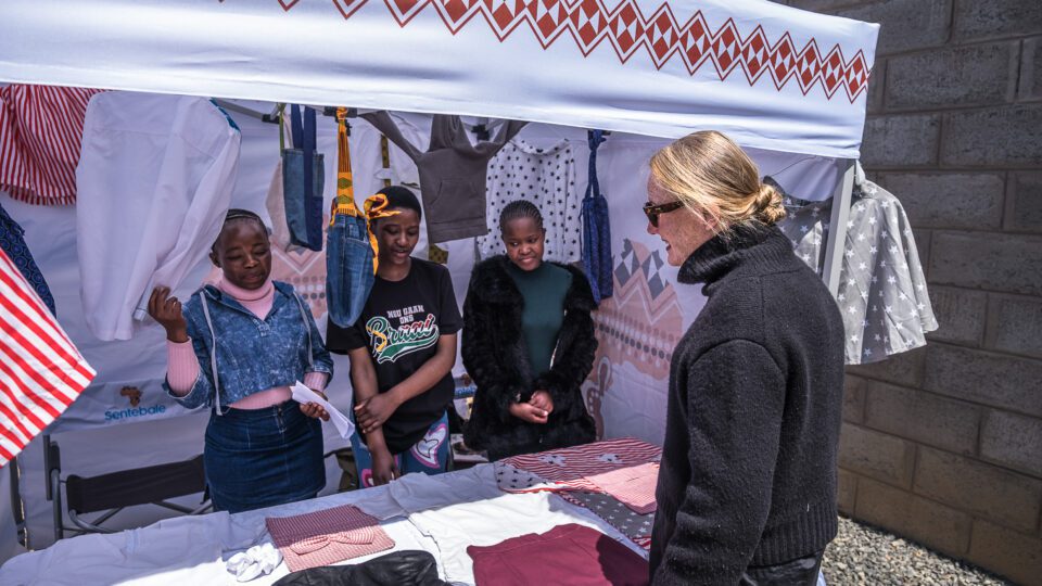 Olivela CEO Stacey Boyd joined Sentebale, one of the organizations taking part in the new Women’s Empowerment Fund, on a mission trip to Africa earlier this year.