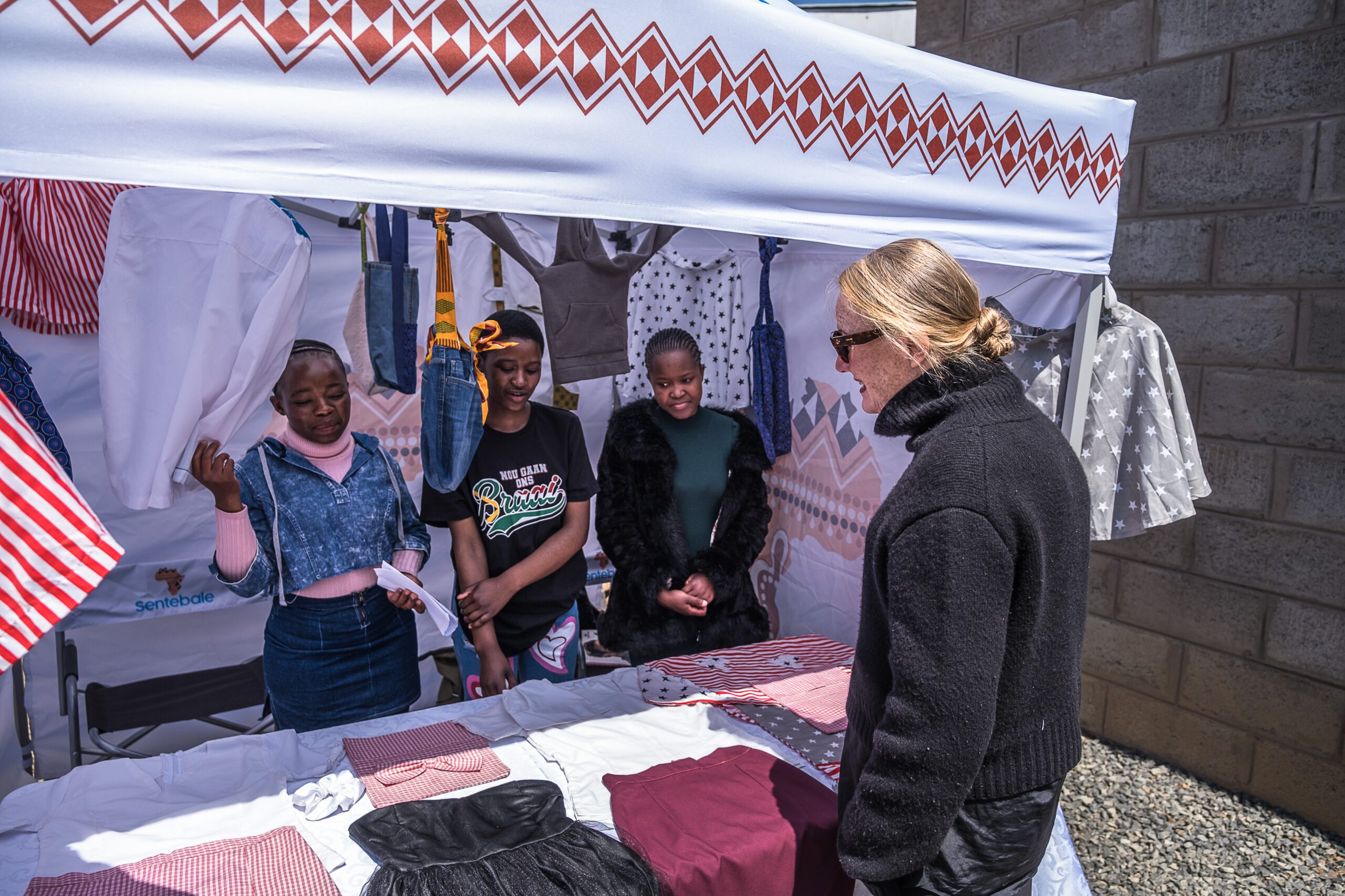 Olivela CEO Stacey Boyd joined Sentebale, one of the organizations taking part in the new Women’s Empowerment Fund, on a mission trip to Africa earlier this year.