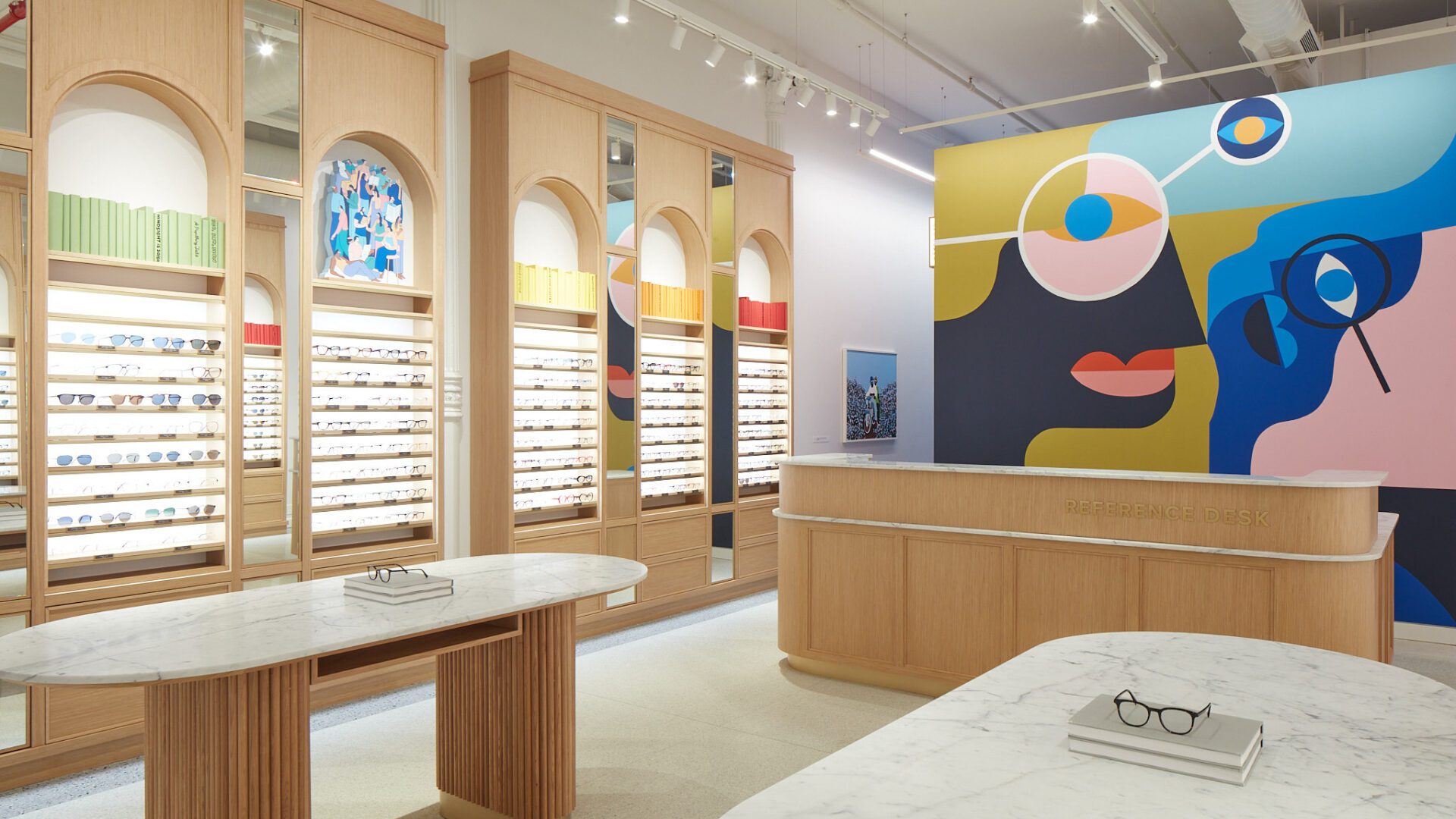 Warby Parker Transforms First NYC Store into ‘Love Letter’ to Local