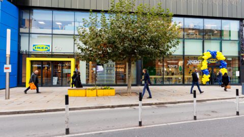 Ikea restaurant exterior